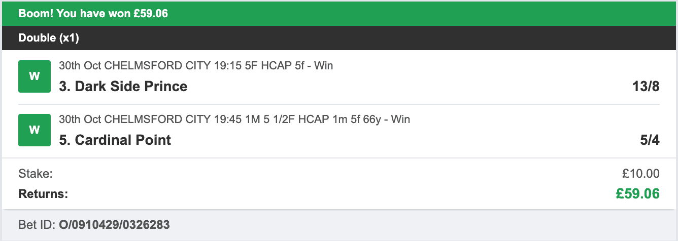 Racing UK Tipster - Winner - Multi - 2025-10-30